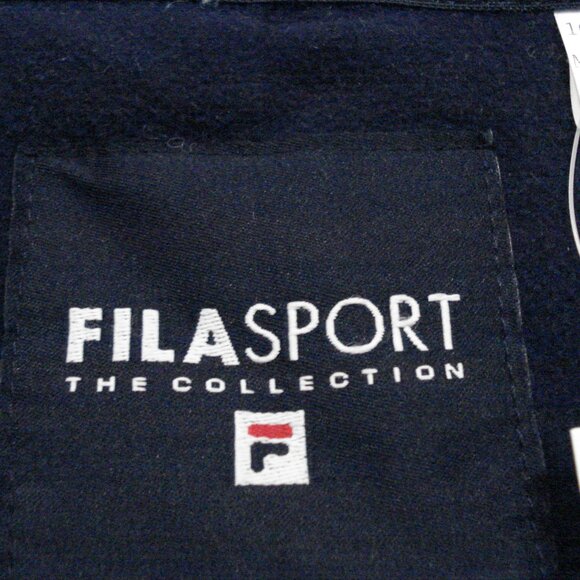 Vintage Men's Fila Sport Winter Jacket with Hoodie. - Picture 11 of 13